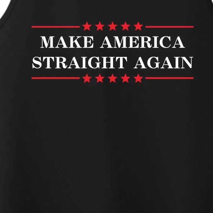 MASA Make America Straight Again Performance Tank