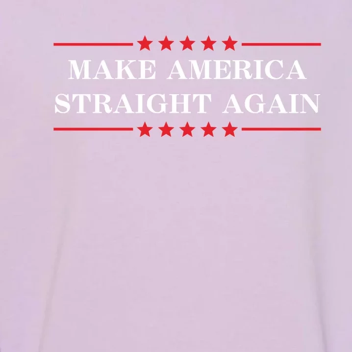 MASA Make America Straight Again Garment-Dyed Sweatshirt