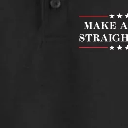 MASA Make America Straight Again Dry Zone Grid Performance Polo