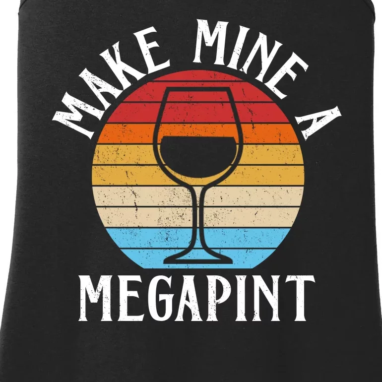 Make Mine A Megapint Wine Lover Johnny Depp Ladies Essential Tank