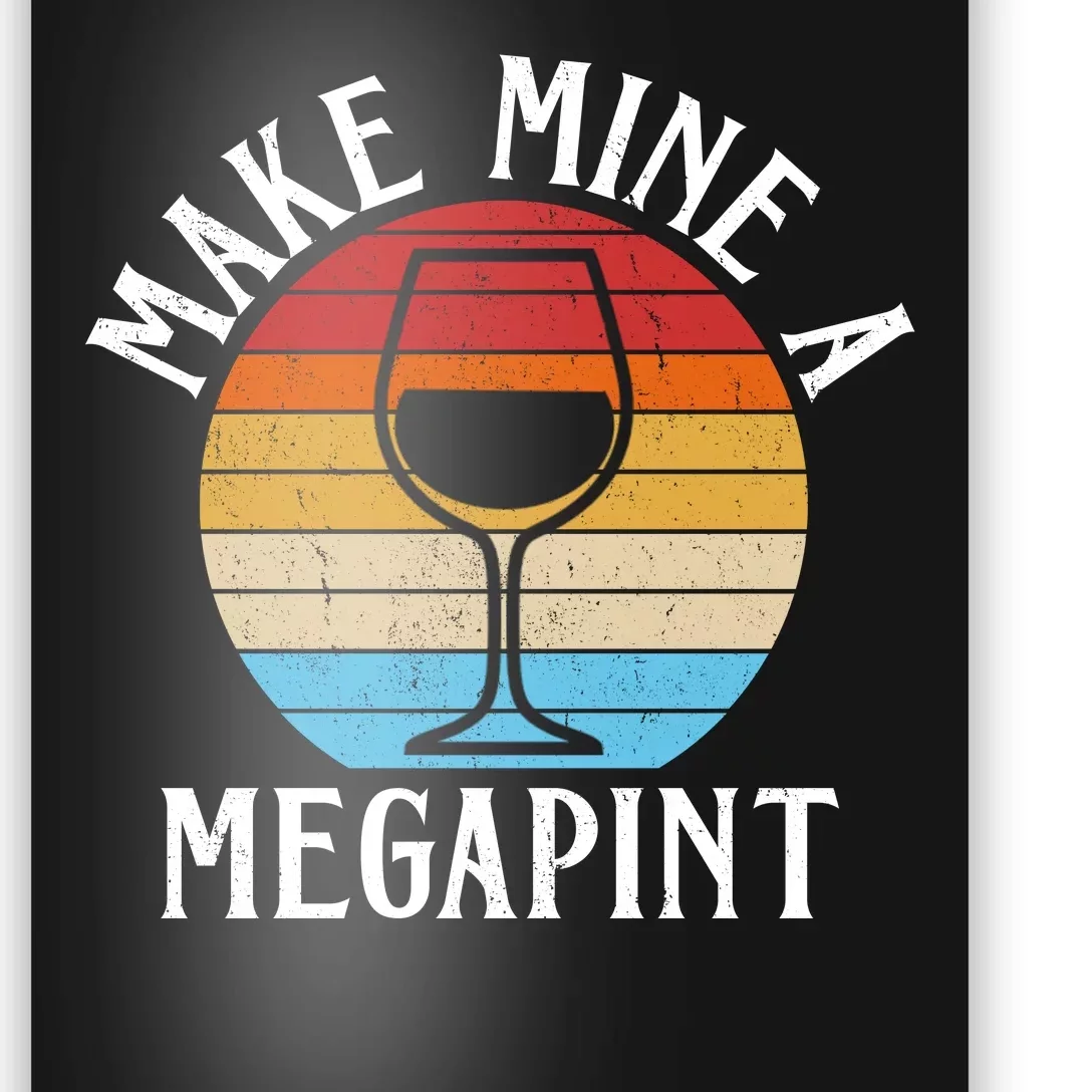 Make Mine A Megapint Wine Lover Johnny Depp Poster