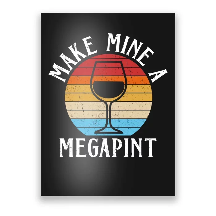 Make Mine A Megapint Wine Lover Johnny Depp Poster