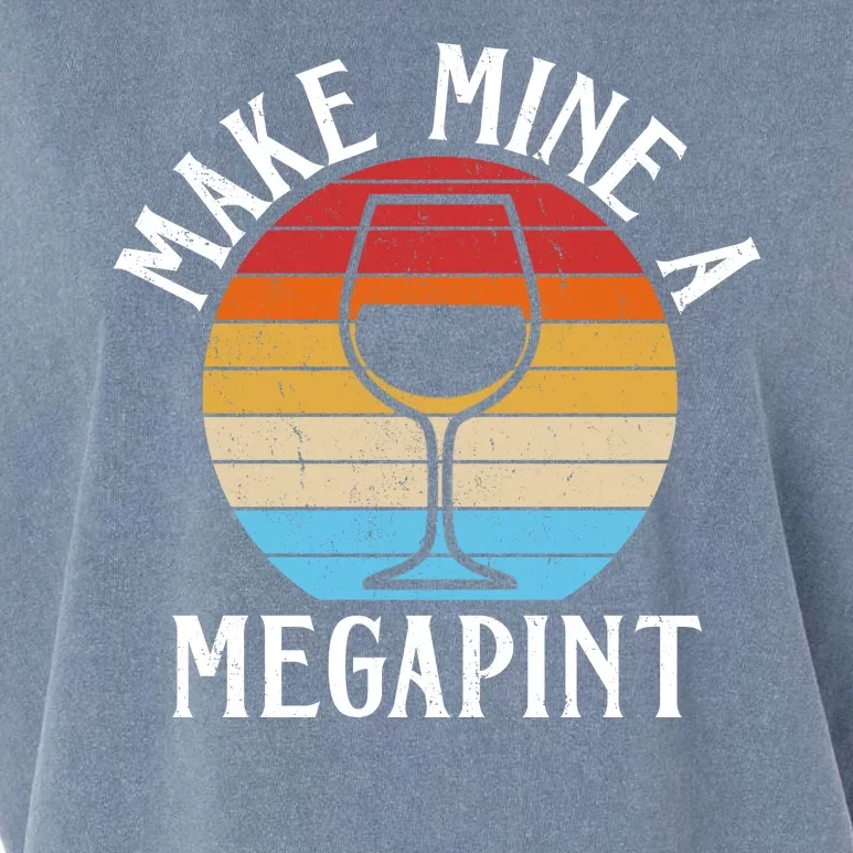 Make Mine A Megapint Wine Lover Johnny Depp Garment-Dyed Women's Muscle Tee