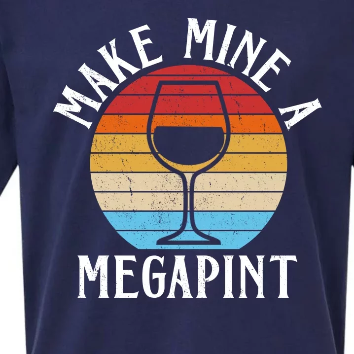 Make Mine A Megapint Wine Lover Johnny Depp Sueded Cloud Jersey T-Shirt