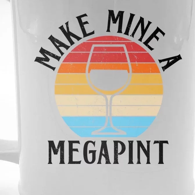 Make Mine A Megapint Wine Lover Johnny Depp Front & Back Beer Stein