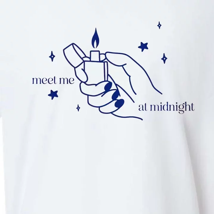 Meet Me At Midnight TS Lover Swiftie Trending Gift Idea Sueded Cloud Jersey T-Shirt