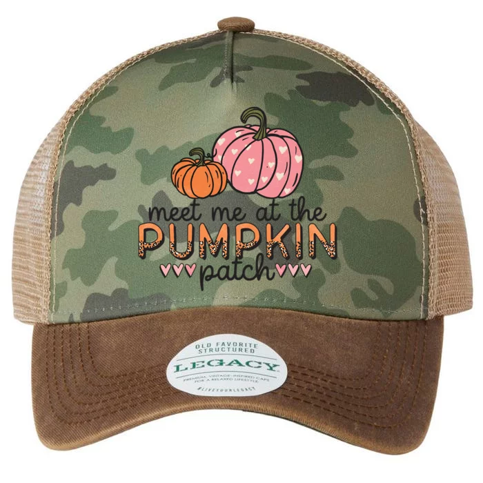 Meet Me At The Pumpkin Patch Autumn Teen Gift Legacy Tie Dye Trucker Hat