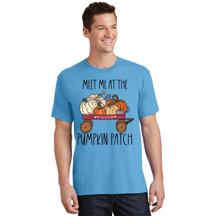 Meet Me At The Pumpkin Patch Mom Fall Funny Gift T-Shirt