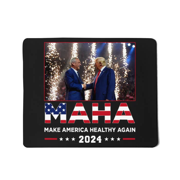 Maha Make America Healthy Again Trump Kennedy 2024 Gift Mousepad