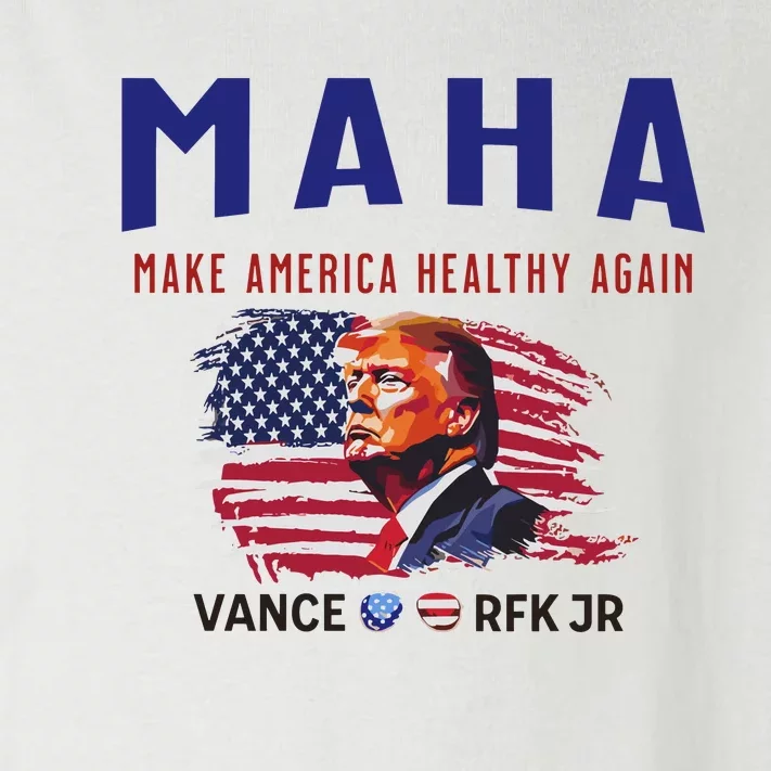 Maha Make America Healthy Again Trump Vance Rfk Jr Toddler Long Sleeve Shirt