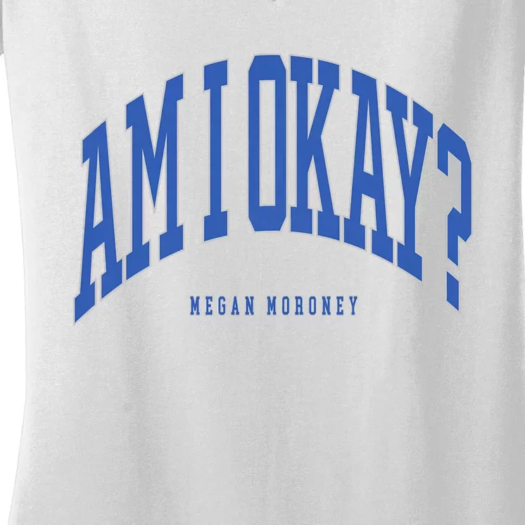 Megan Moroney Am I Ok? Women's V-Neck T-Shirt