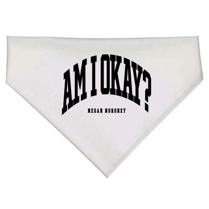 Megan Moroney Am I Ok? USA-Made Doggie Bandana