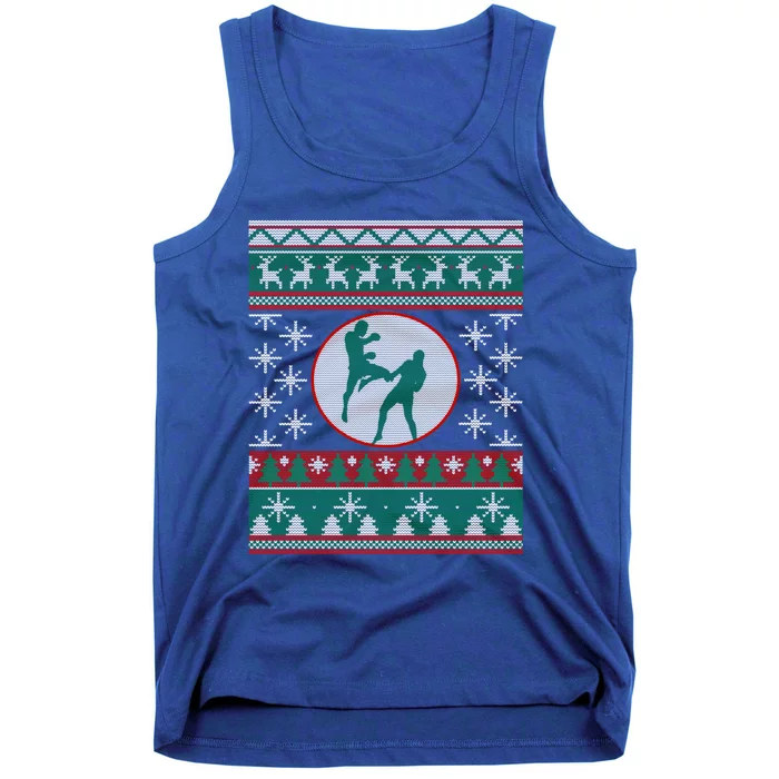 Mixed Martial Arts Ugly Christmas Gift Idea Mma Lover Cute Gift Tank Top