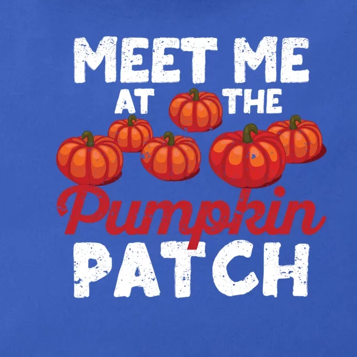 Meet Me At The Pumpkin Patch Funny Fall Thanksgiving Turkey Gift Zip Tote Bag