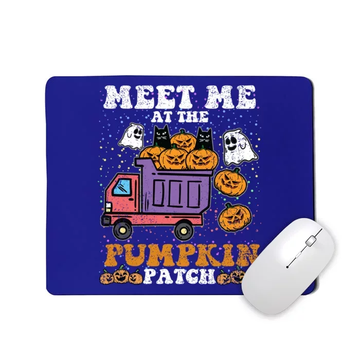 Meet Me At The Pumpkin Patch Halloween Jack O Lantern Meaningful Gift Mousepad