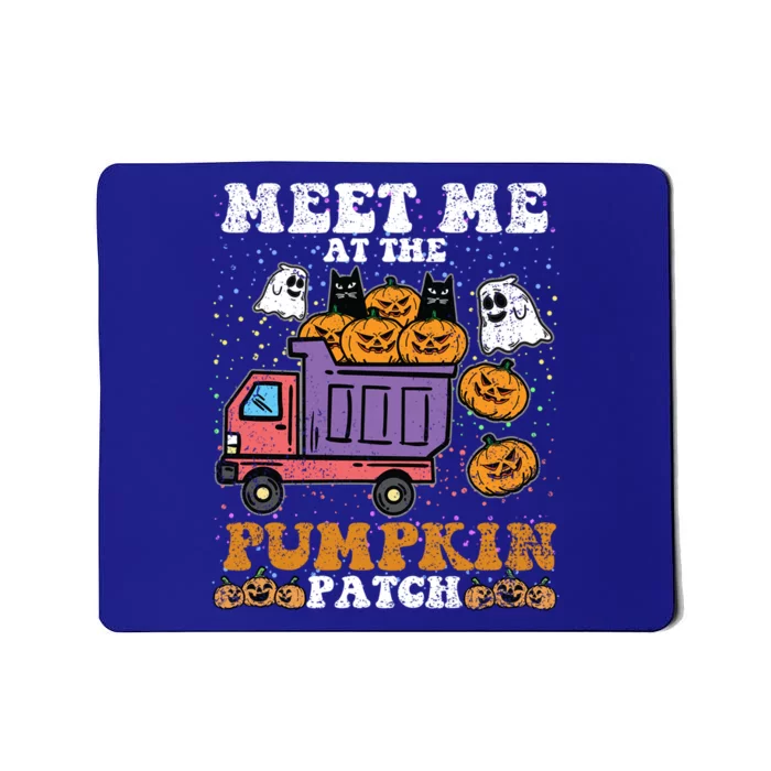 Meet Me At The Pumpkin Patch Halloween Jack O Lantern Meaningful Gift Mousepad