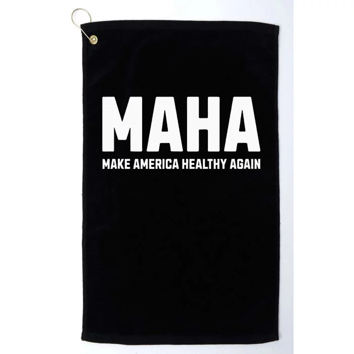 Maha Make America Healthy Again Platinum Collection Golf Towel