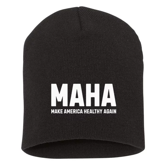 Maha Make America Healthy Again Short Acrylic Beanie