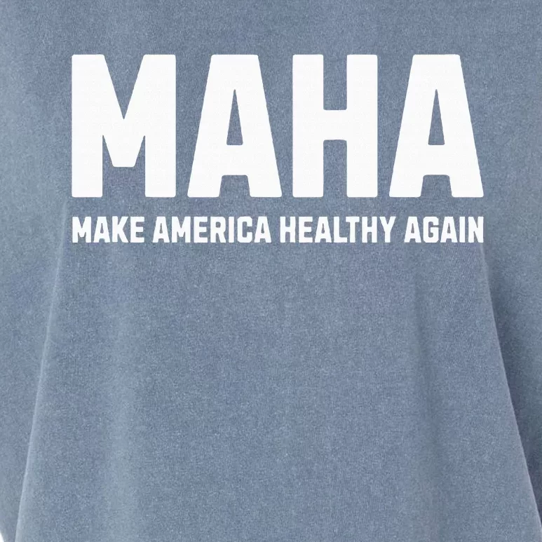 Maha Make America Healthy Again Garment-Dyed Women's Muscle Tee