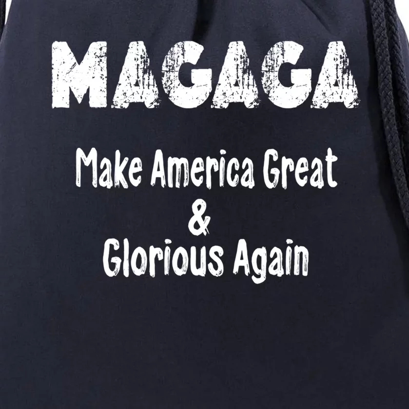 Magaga Make America Great And Glorious Again Gift Drawstring Bag