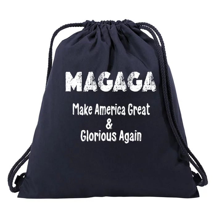 Magaga Make America Great And Glorious Again Gift Drawstring Bag