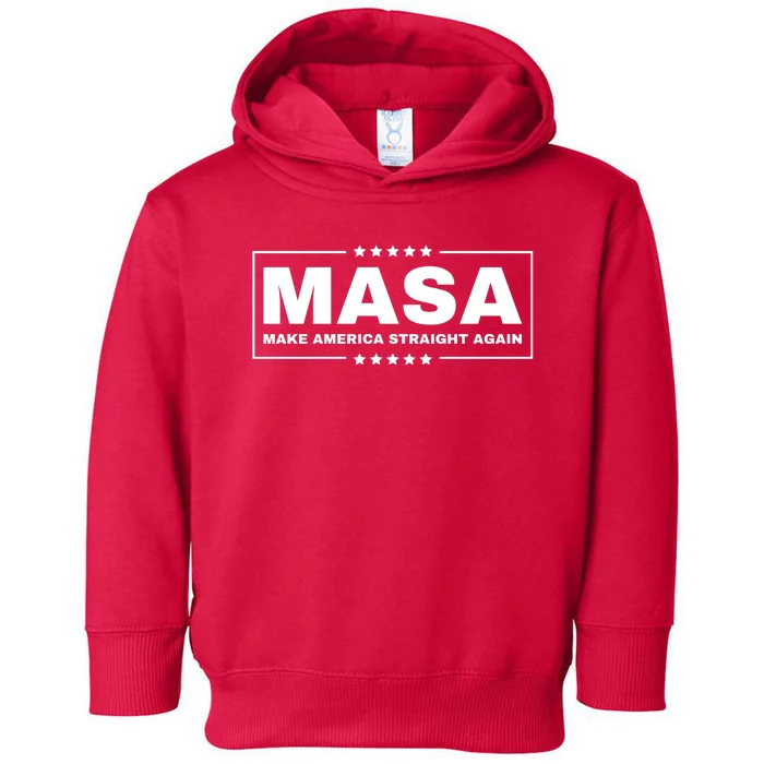 MASA Make America Straight Again Toddler Hoodie