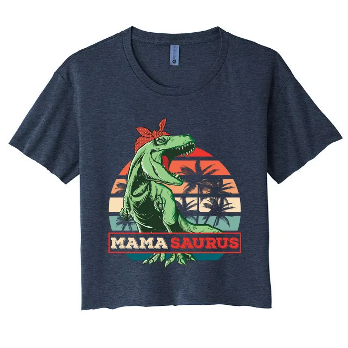 MAMASAURUS Women's Crop Top Tee