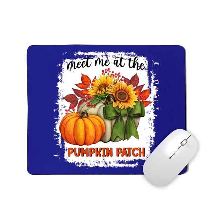 Meet Me At The Pumpkin Patch Halloween Vintage Pumpkin Fall Gift Mousepad