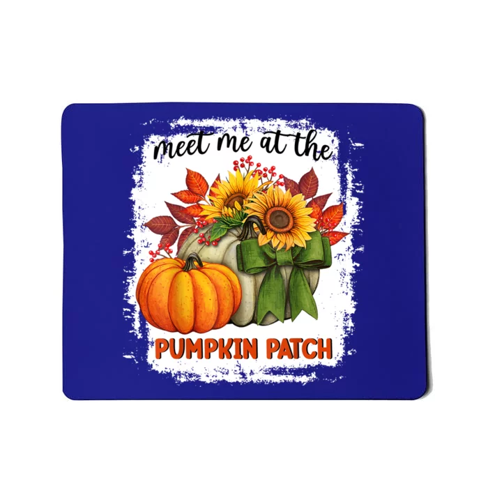 Meet Me At The Pumpkin Patch Halloween Vintage Pumpkin Fall Gift Mousepad