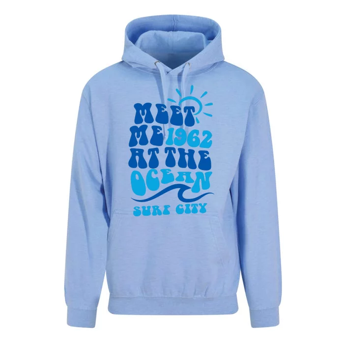 Meet Me At The Ocean Unisex Surf Hoodie