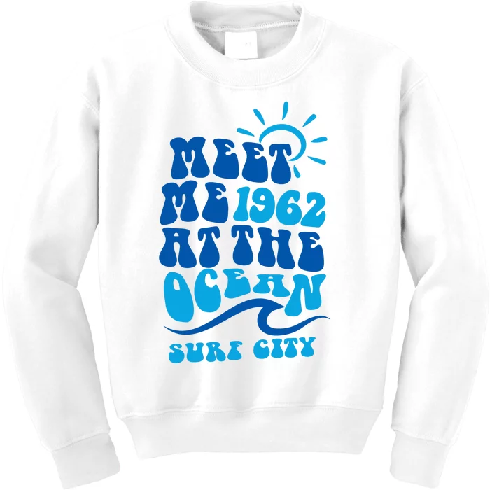 Meet Me At The Ocean Kids Sweatshirt