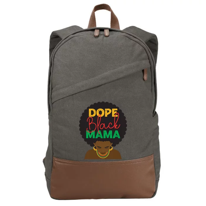 MAMA Cotton Canvas Backpack