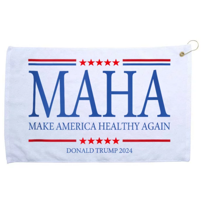 Maha Make America Healthy Grommeted Golf Towel