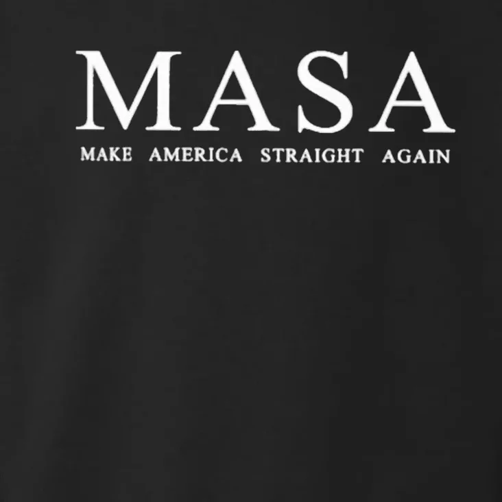 Masa Make America Straight Again Toddler Hoodie