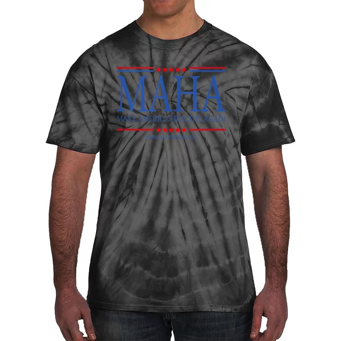 Maha Make America Healthy Tie-Dye T-Shirt