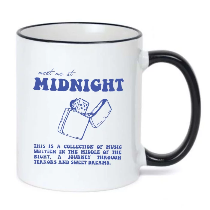 Meet Me At The Midnight Black Color Changing Mug