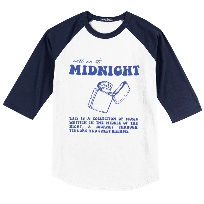 Meet Me At The Midnight Baseball Sleeve Shirt