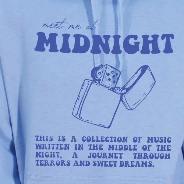 Meet Me At The Midnight Unisex Surf Hoodie