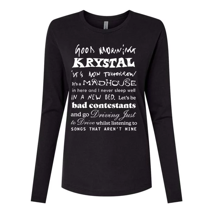 Matt Maltese Album Titles Womens Cotton Relaxed Long Sleeve T-Shirt