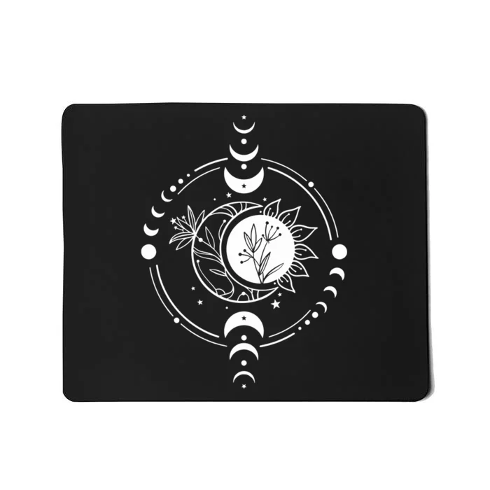 Mystic Moon And Sun Mousepad