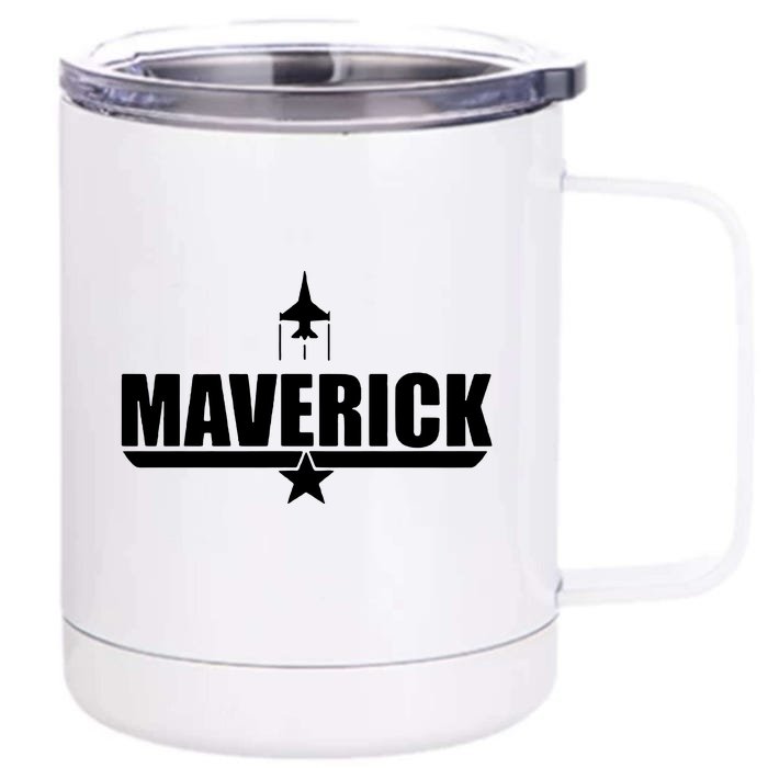 Maverick Front & Back 12oz Stainless Steel Tumbler Cup