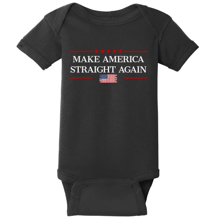 MASA Make America Straight Again Baby Bodysuit