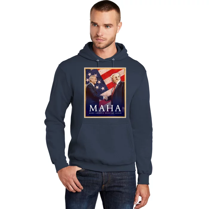 Maha Make America Healthy Again Usa Trump Kennedy Hoodie