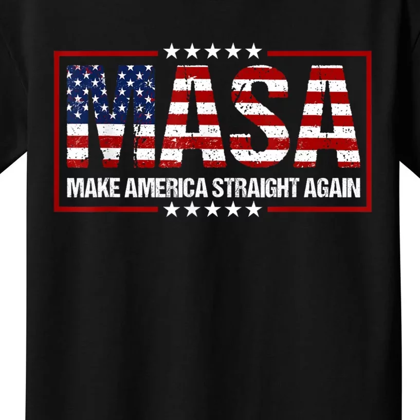 MASA Make America Straight Again Kids T-Shirt