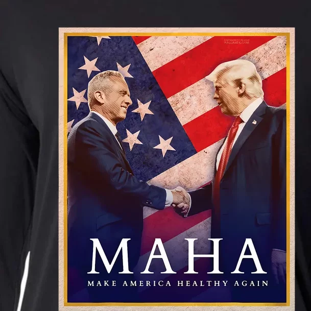 Maha Make America Healthy Again 2024 Cooling Performance Long Sleeve Crew