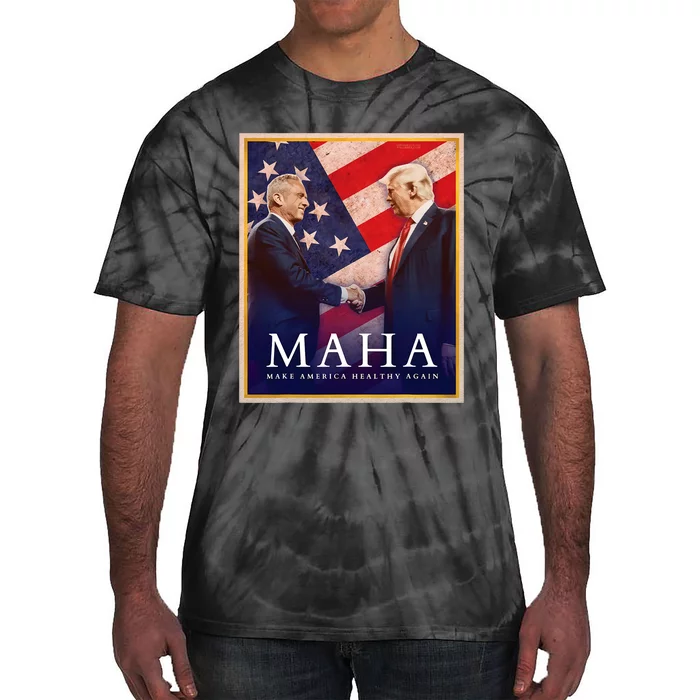 Maha Make America Healthy Again 2024 Tie-Dye T-Shirt