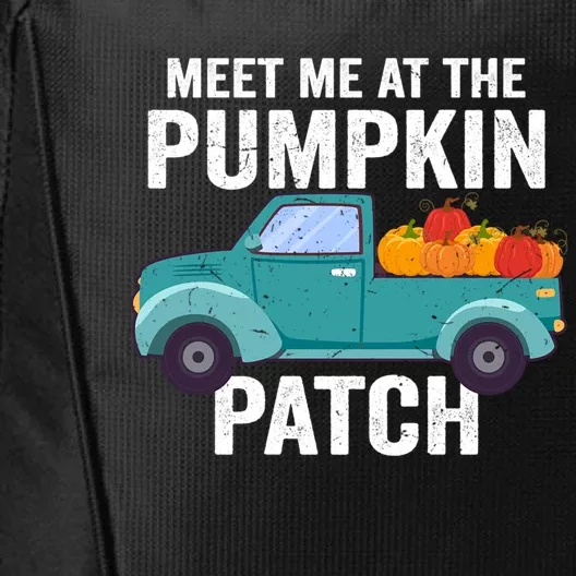 Meet Me At The Pumpkin Patch Pickup Truck Cool Gift City Backpack