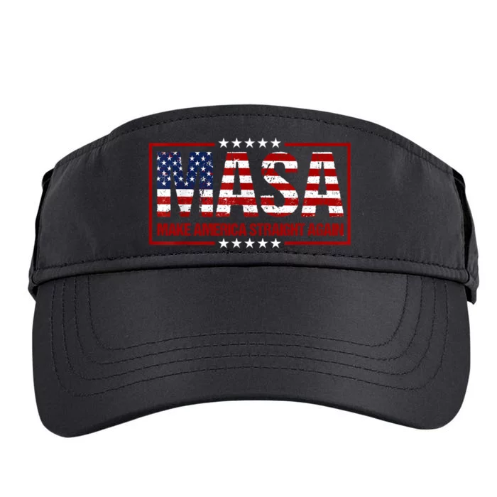 MASA Make America Straight Again Adult Drive Performance Visor