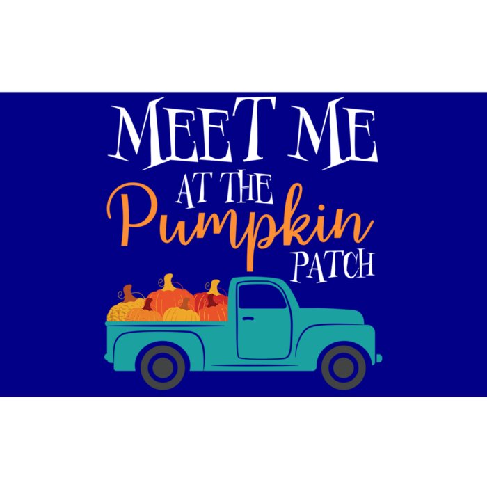 Meet Me At The Pumpkin Patch Love Fall Autumn Holiday Season Cool Gift Bumper Sticker