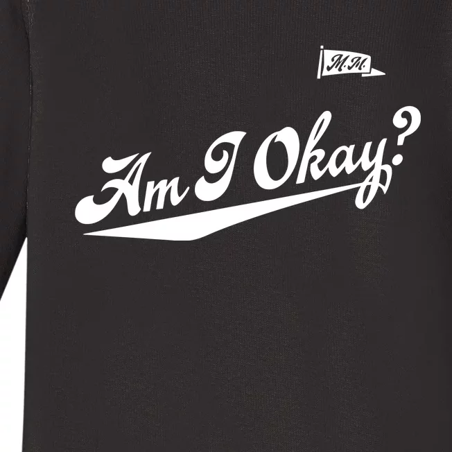 Megan Moroney Am I Okay Baby Long Sleeve Bodysuit